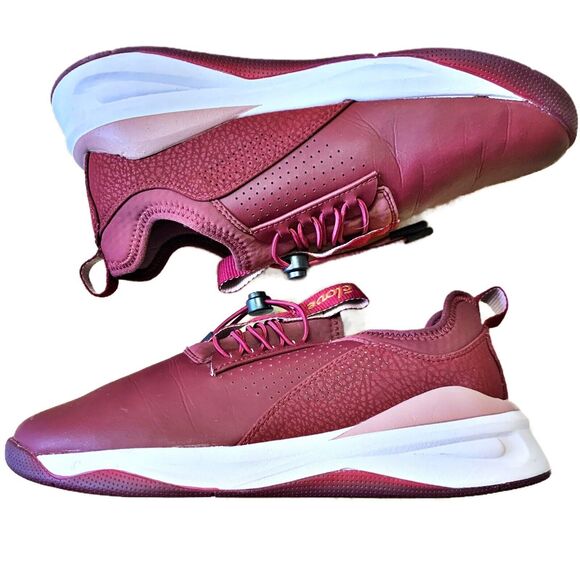 Clove Classic Healthcare Nursing Shoes Size 7 Burgundy Sneakers Comfort Slip On‎ - Picture 2 of 8